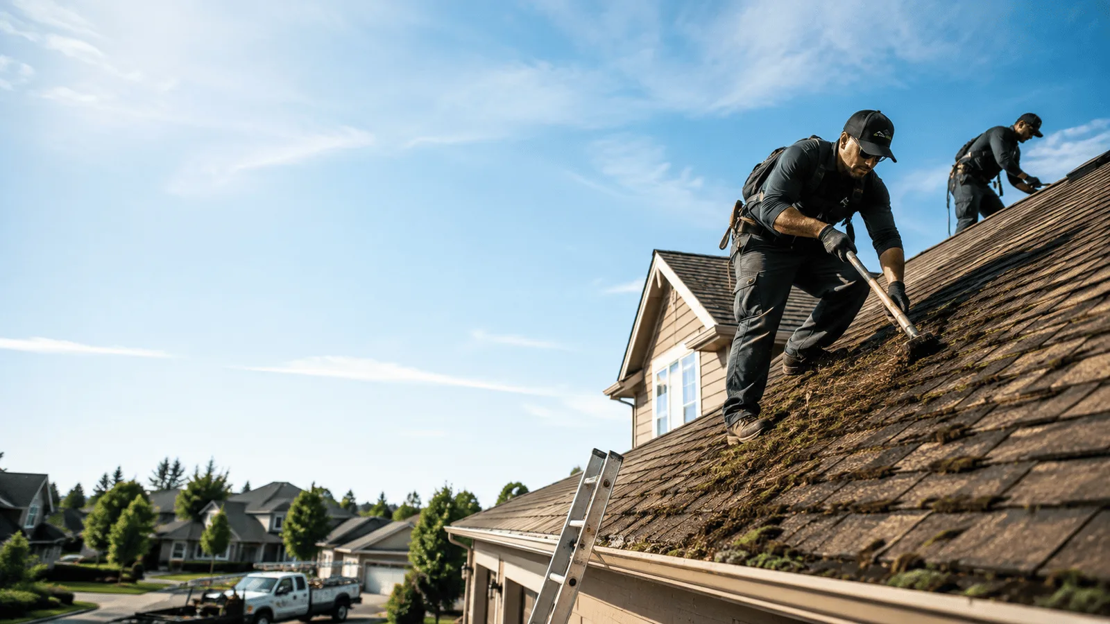 Roof Moss Removal in Scotrun, PA near me